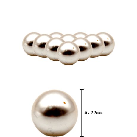 Bolas de Purga 6 mm. (M) PAQ.50 Ud.