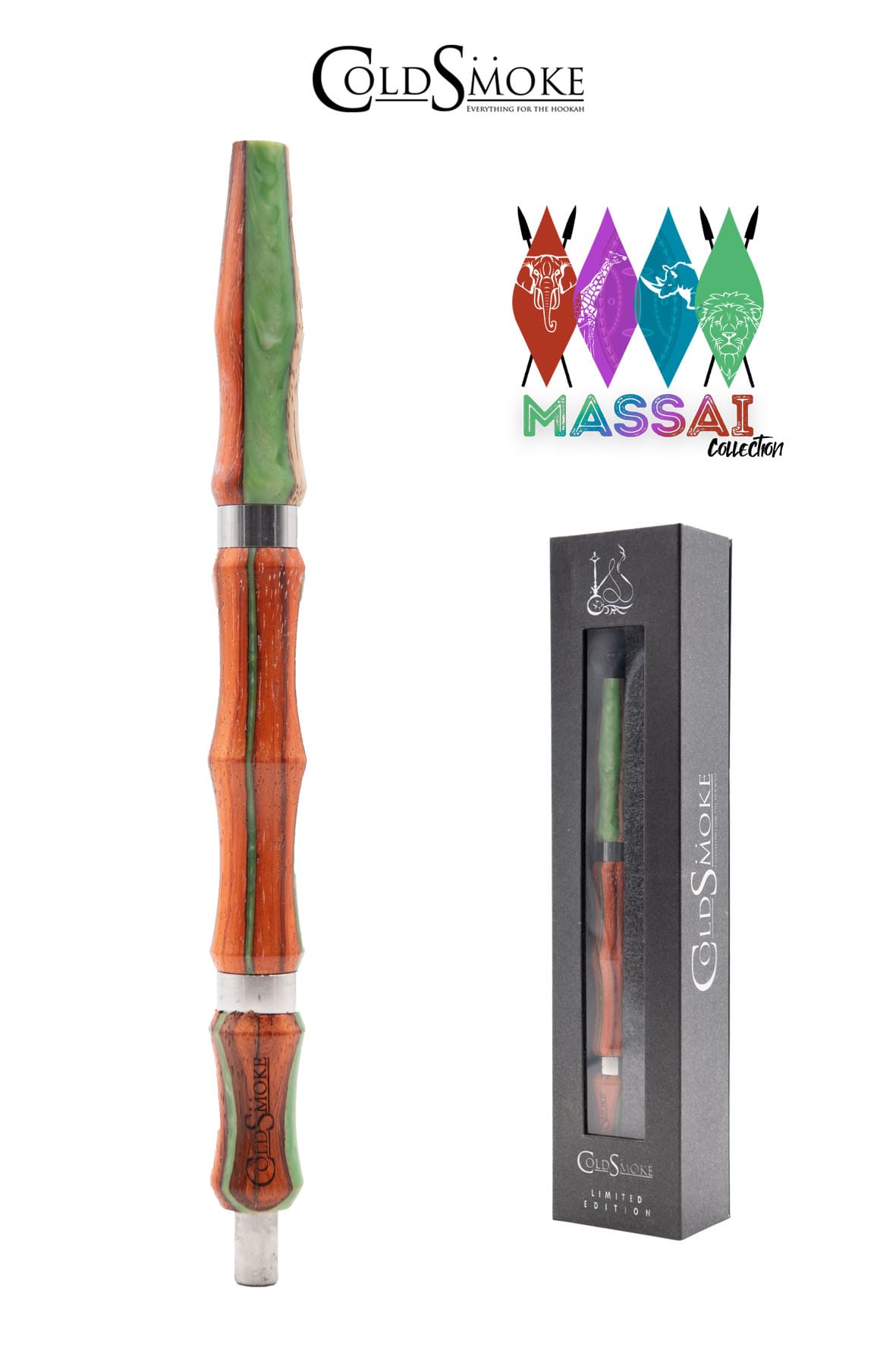 Boquilla Madera Massai Verde