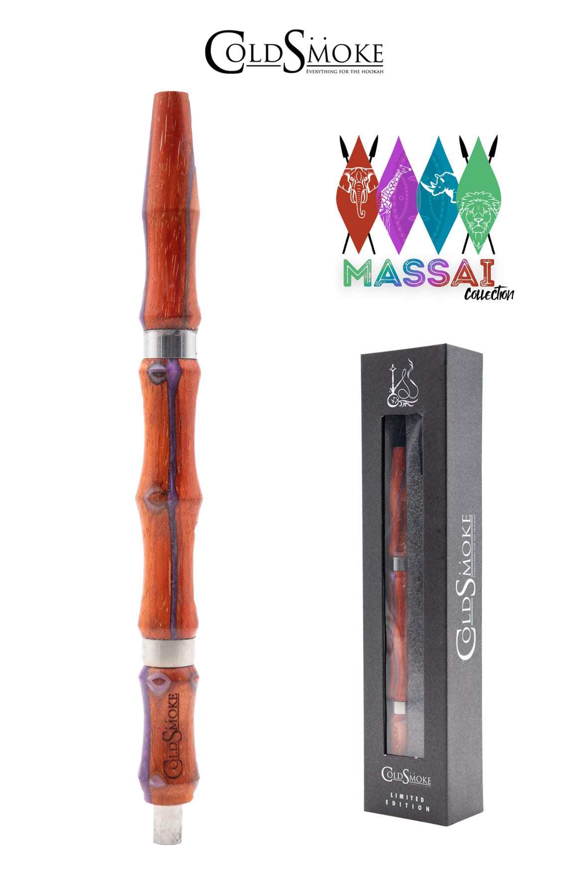 Boquilla Madera Massai Púrpura