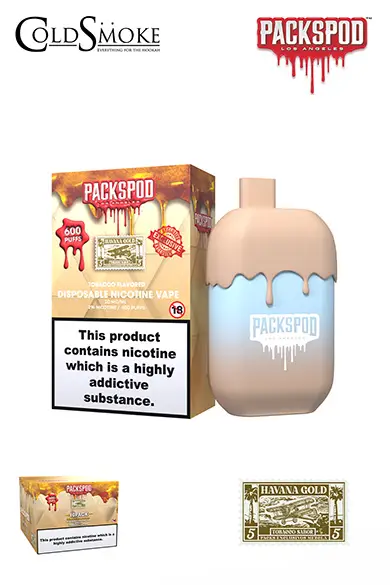 PacksPod 2% Havana Gold