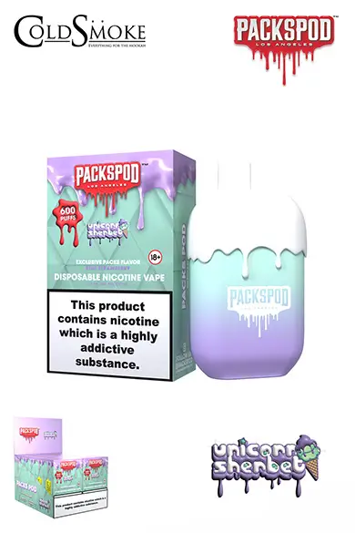 PacksPod 2% Unicorn Sherbet