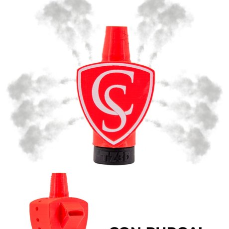 Boquilla Cold Smoke 3D Rojo